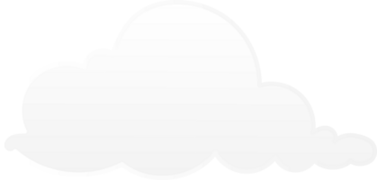 illustration de des nuages, transparent Contexte png