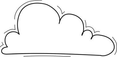 main tiré des nuages, transparent Contexte png