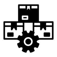 Inventory Control Icon in vector. illustration vector