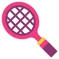 Racket icon Illustration, for UIUX, infographic, etc vector