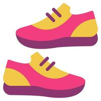 Zapatos icono ilustración, para uiux, infografía, etc vector