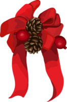 Christmas wreath decoration. png