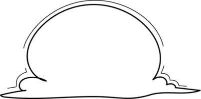 main tiré des nuages, transparent Contexte png