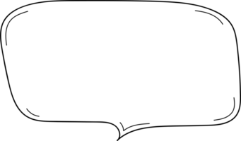Hand gezeichnet Luftblasen Illustration, transparent Hintergrund png