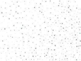 Luxury Light silver Triangular glitter confetti background. White festive texture vector