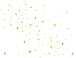 Light Golden glitter Rectangles confetti background. Pastel holiday texture. vector