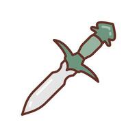 Ancient Daggers icon in vector. Illustration vector