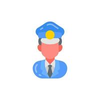 Security Guard icon in vector. Illustration vector