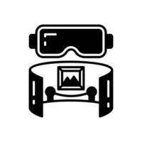 Virtual Museum icon in vector. Illustration vector