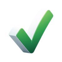 3d check mark icon png