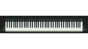 picture of piano 01 vector