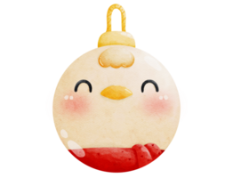 Cute christmas ball png