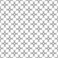 Black seamless abstract pattern. Overlay for background and backdrop. Ornamental design. PNG graphic illustration with transparent background.