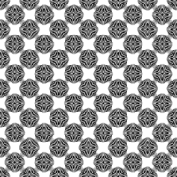 Black seamless abstract pattern. Overlay for background and backdrop. Ornamental design. PNG graphic illustration with transparent background.