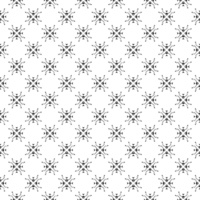 Black seamless abstract pattern. Overlay for background and backdrop. Ornamental design. PNG graphic illustration with transparent background.