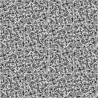 BW 90s Squiggle Scribble Seamless Pattern vector