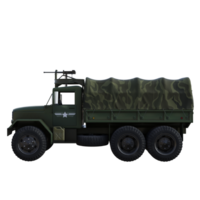 Truck military isolated png