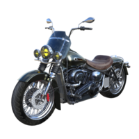 Classic motorcycle isolated png