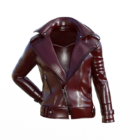 cuero chaqueta aislado png