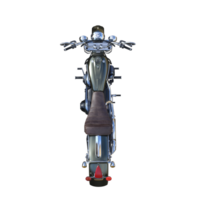 Classic motorcycle isolated png