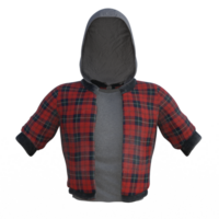 hooded jacket with a hood png