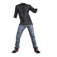 Clothing pant wear standing pose isolated png