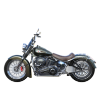 Classic motorcycle isolated png