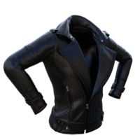 Black leather jacket png