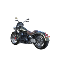 Classic motorcycle isolated png