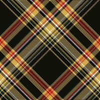 Plaid pattern vector. Check fabric texture. Seamless textile design for clothes, paper print. vector