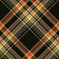 Plaid pattern vector. Check fabric texture. Seamless textile design for clothes, paper print. vector