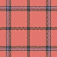 Plaid check pattern. Seamless fabric texture. Tartan textile print. vector