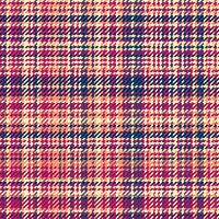 Textile pattern background of check fabric seamless with a tartan plaid texture vector. vector
