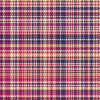 Textile pattern background of check fabric seamless with a tartan plaid texture vector. vector