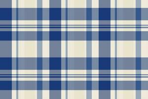 Plaid seamless textile of pattern tartan fabric with a check texture vector background.