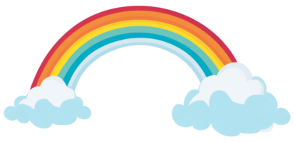 arc-en-ciel. ai génératif png