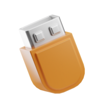 work usb illustration 3d png