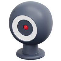 webcam 3d rendre icône illustration png