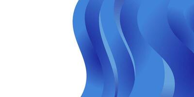 blue dynamic modern abstract background vector