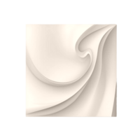 Abstract white background with smooth lines in it Generative Ai png