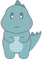 dinosaurus zo schattig png