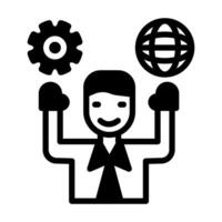 Information Manager icon in vector. Illustration vector