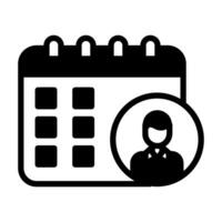 Appointment icon in vector. Illustration vector