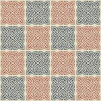 Celtic seamless pattern. Abstract vintage geometric wallpaper. Vector illustration.