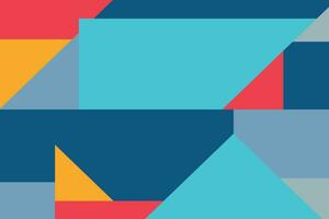 minimalist colorful geometric abstract shapes modern vector background design
