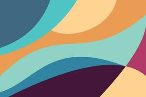 minimalist modern colorful abstract background geometric shapes vector design