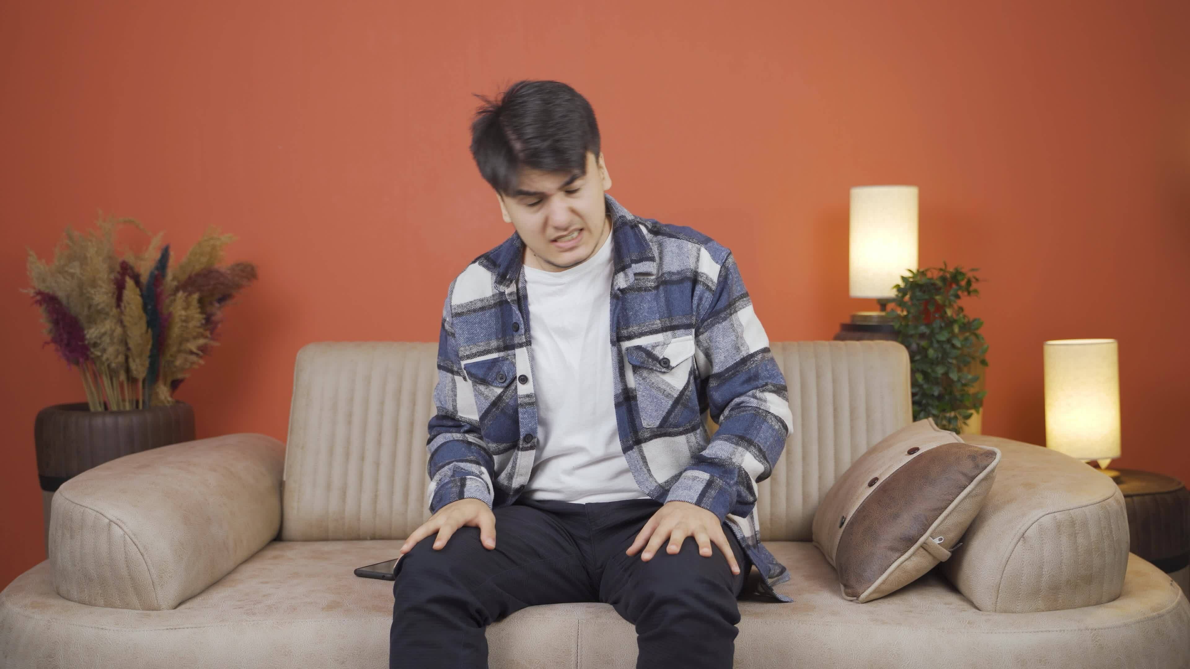 The Man Having A Nervous Breakdown Is Angry And Does Not Feel Well the-man-having-a-nervous-breakdown-is-angry-and-does-not-feel-well