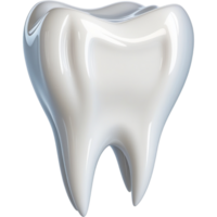 molar dentes realista. ai generativo png