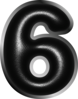 Number illustration. Hand drawn picture png