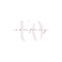 UO Beauty Initial Template Vector Design